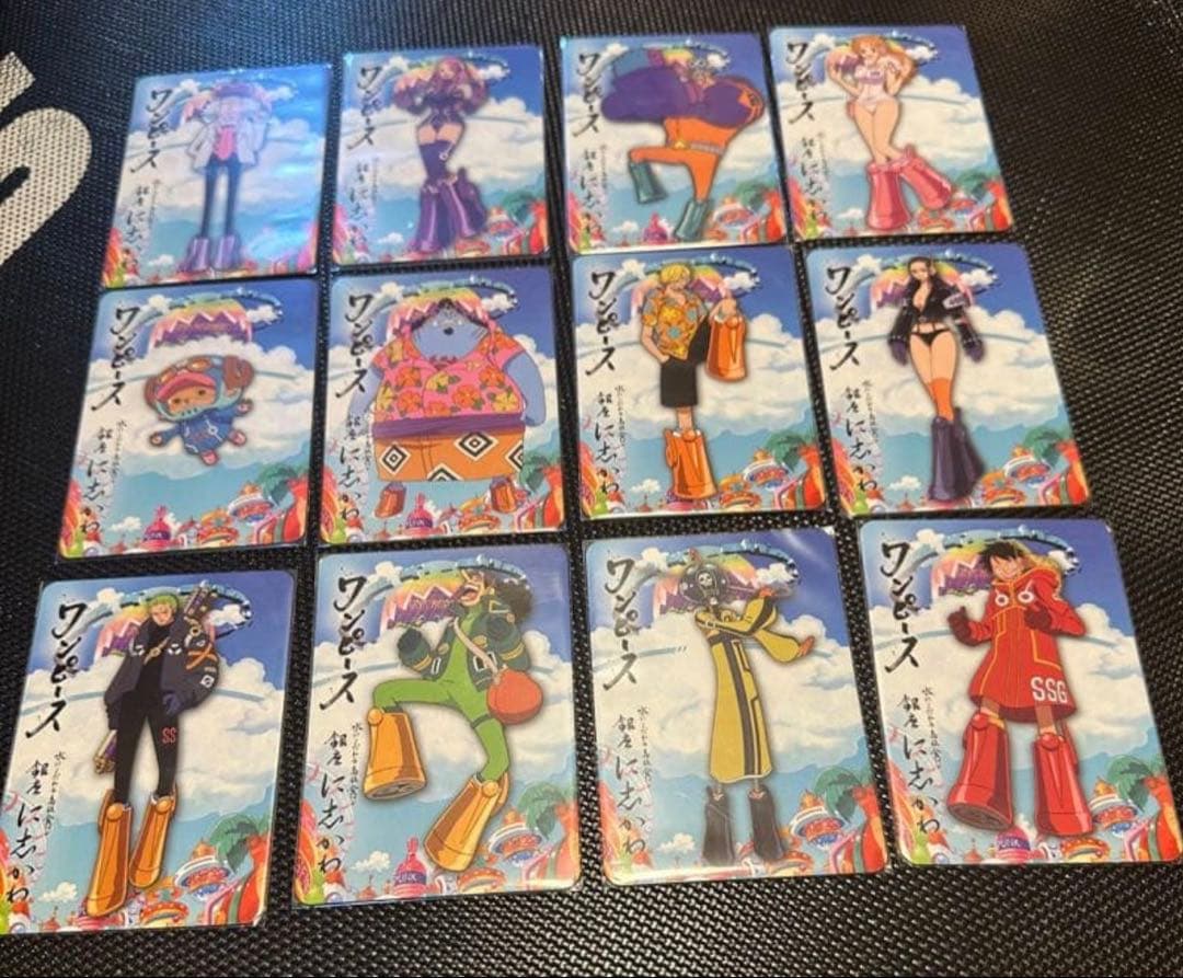 One Piece One Piece Limited Collaboration Card Set (12 Types) Ginza Nishikawa Box — Japanese