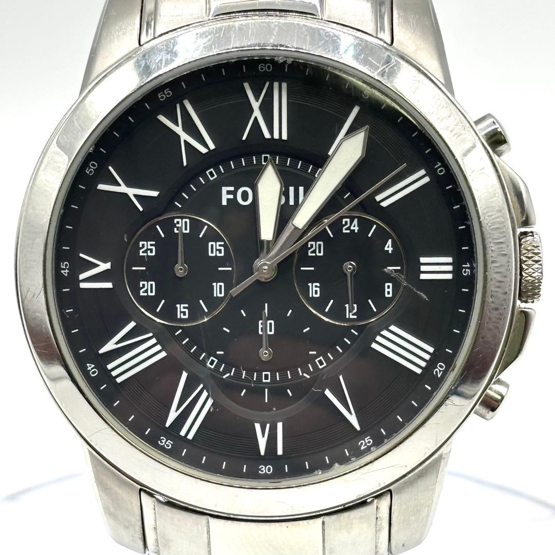 FOSSIL Grant Chronograph</s> Quartz Men's Watch — Japanese