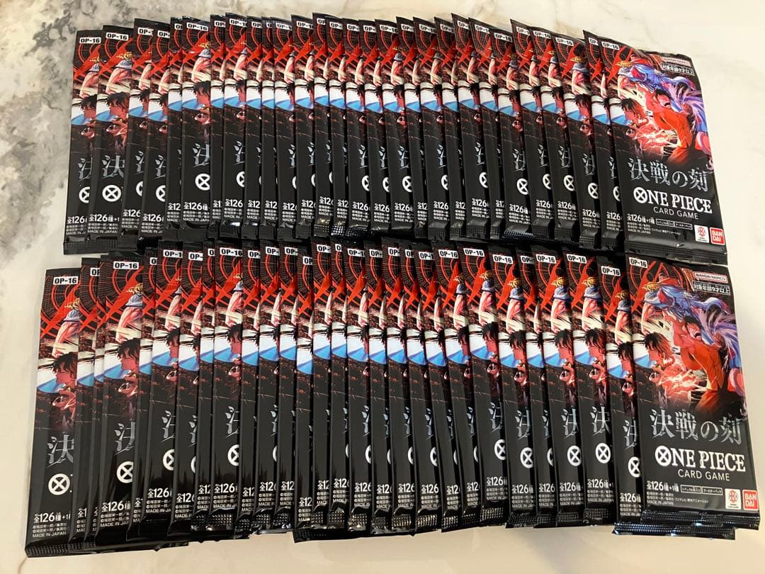 One Piece One Piece Card Battle of Fate 56 Pack Unopened Pack L — Japanese