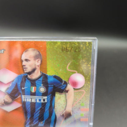 Sneijder (Wesley Sneijder) Autographed Card 25 Limited Edition — Japanese
