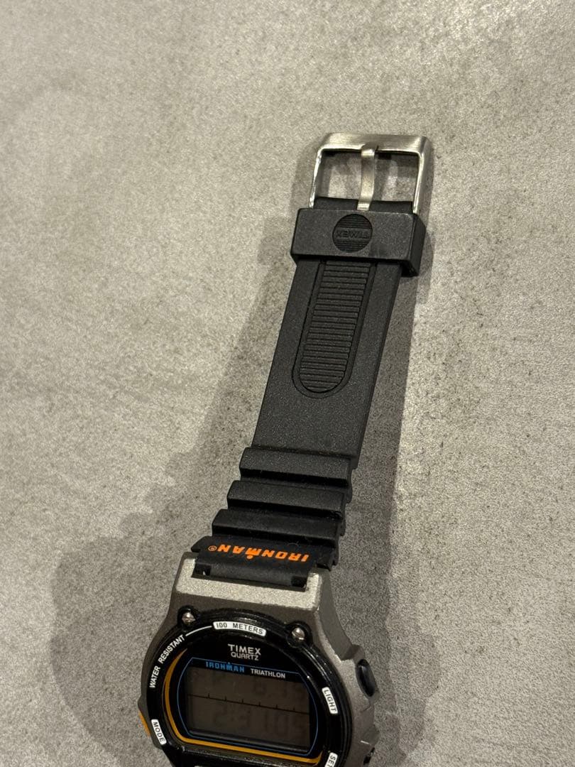 TIMEX IRNTRI-8LAP Quartz Men's Watch — Japanese