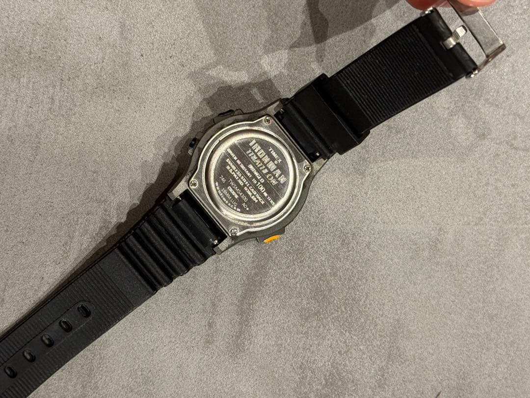 TIMEX IRNTRI-8LAP Quartz Men's Watch — Japanese