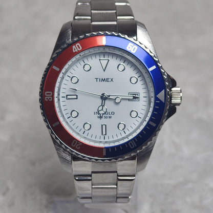 TIMEX PEPSI BEZEL Quartz Men's Watch — Japanese