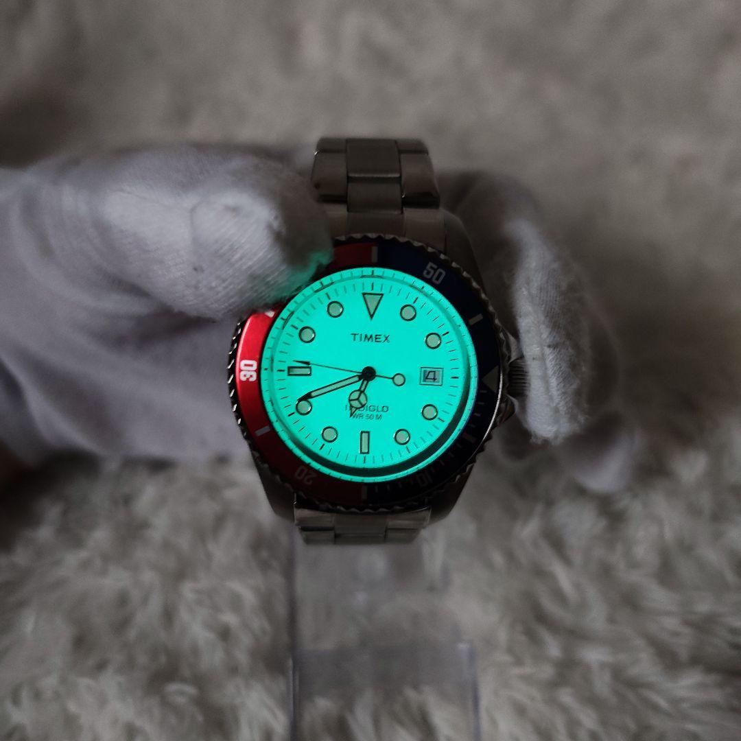 TIMEX PEPSI BEZEL Quartz Men's Watch — Japanese