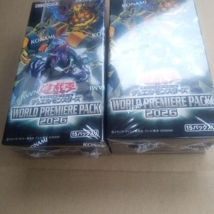 Yu-Gi-Oh Yu-Gi-Oh! OCG World Premiere Pack 2026 2BOX Box — Japanese