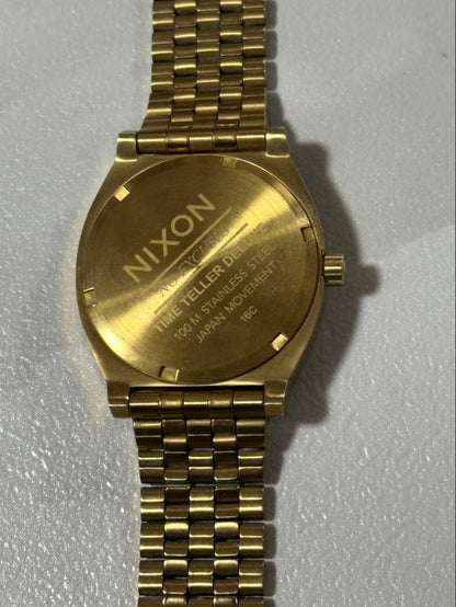 NIXON Time Teller Deluxe Quartz Men's Watch — Japanese