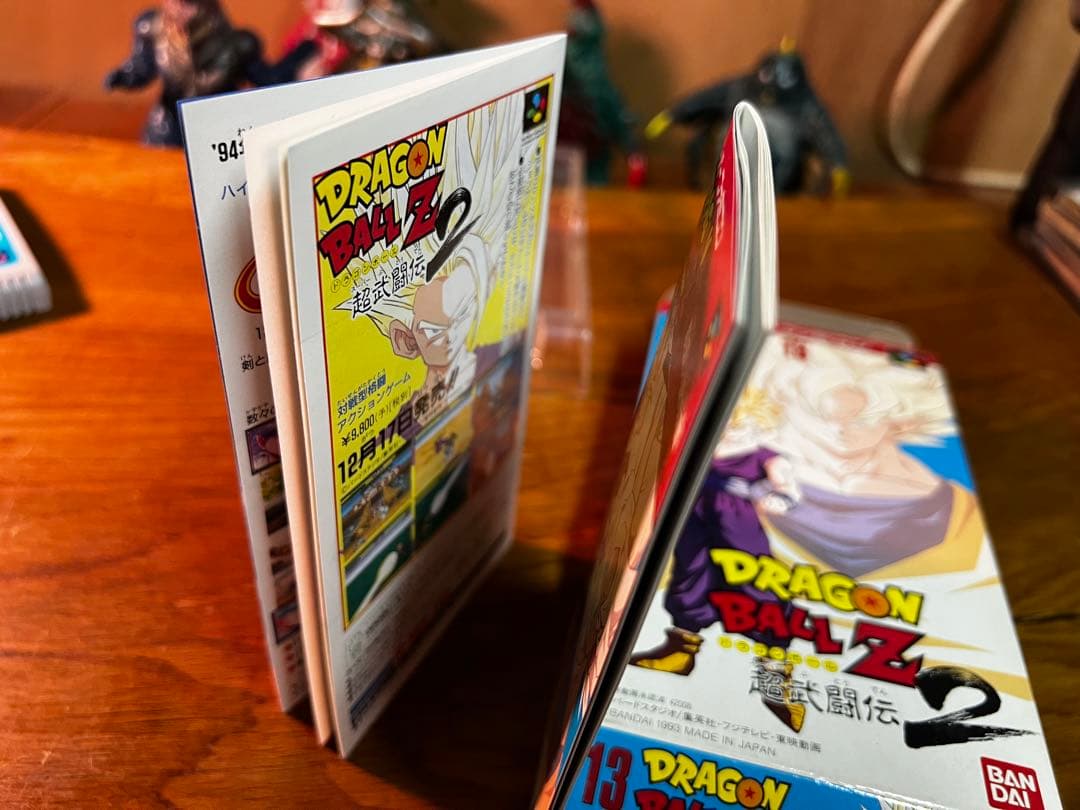 SNES Dragon Ball Z Super Butoden 2 game cartridge with box in excellent condition