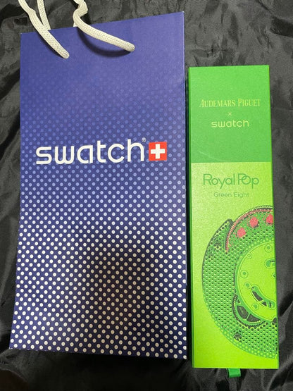 swatch Royal Pop Green Men's — Japanese