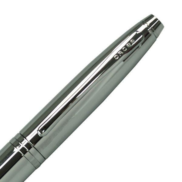Cross Karei Pure Chrome AT0112-1 ballpoint pen with twist mechanism and chrome finish