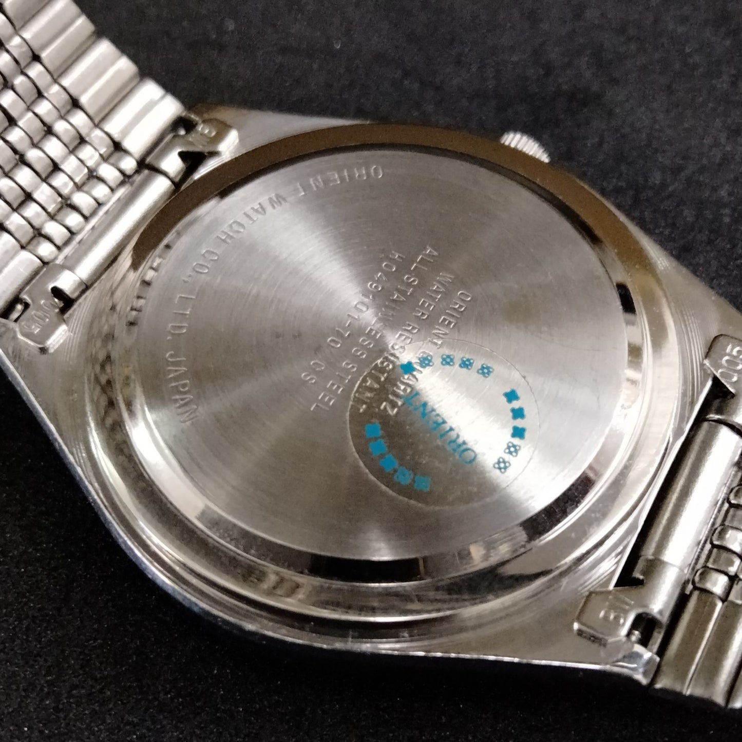 ORIENT ron Special Day Date Quartz Men's Watch — Japanese