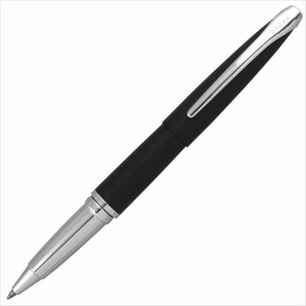 Cross ATX Select Tip Roller Ball Pen 885-3-1-SET with gift box and refill set, 140 mm length, silver finish