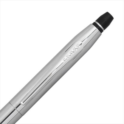 CROSS Chrome Click Ballpoint Pen AT0622-101 with click mechanism and oil-based ink