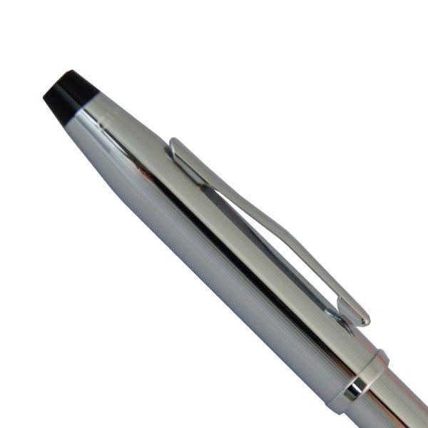 Cross Ballpoint Pen Century II Chrome 3502WG with 141mm length and polished chrome body