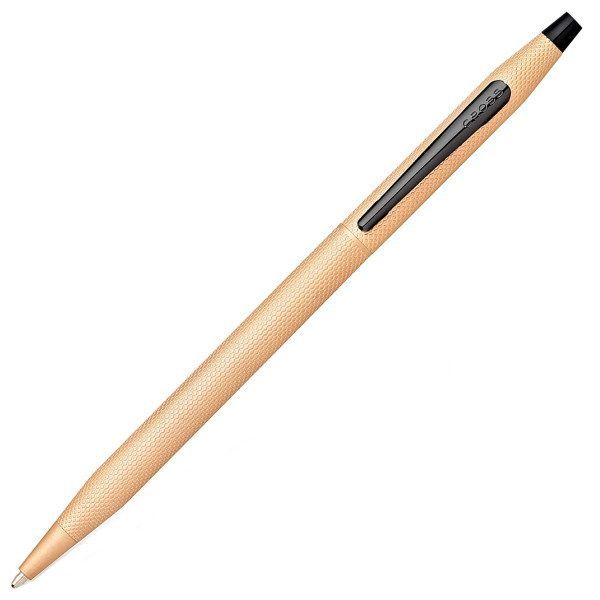 CROSS Classic Century ballpoint pen in brushed rose gold with twist mechanism and sleek design