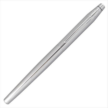 Limited Edition Cross rollerball pen with brass chrome finish and refill in gift set