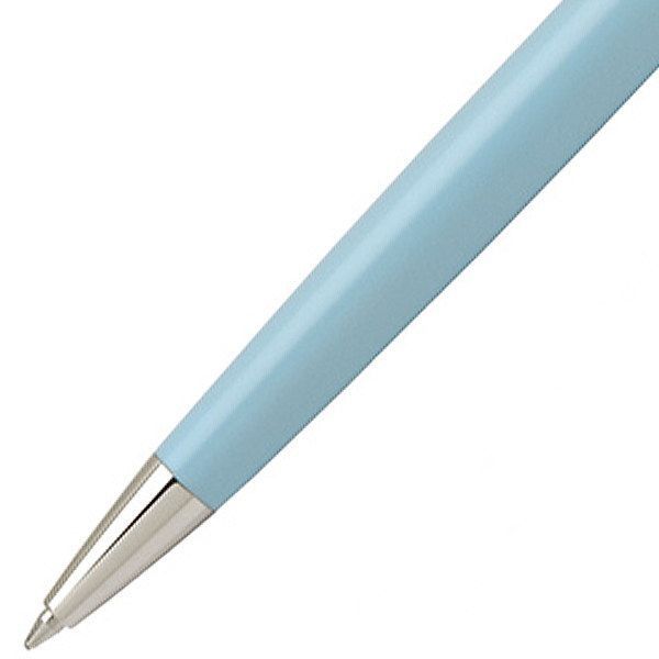 Waterman Metropolitan Essential blue oil-based ballpoint pen with black fine tip refill model 2180129