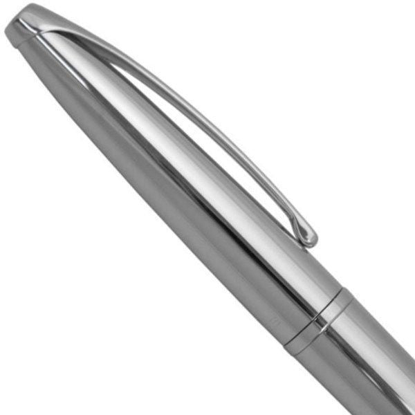 Limited Quantity Cross gift set roll ball pen with pure chrome barrel and water-based select tip