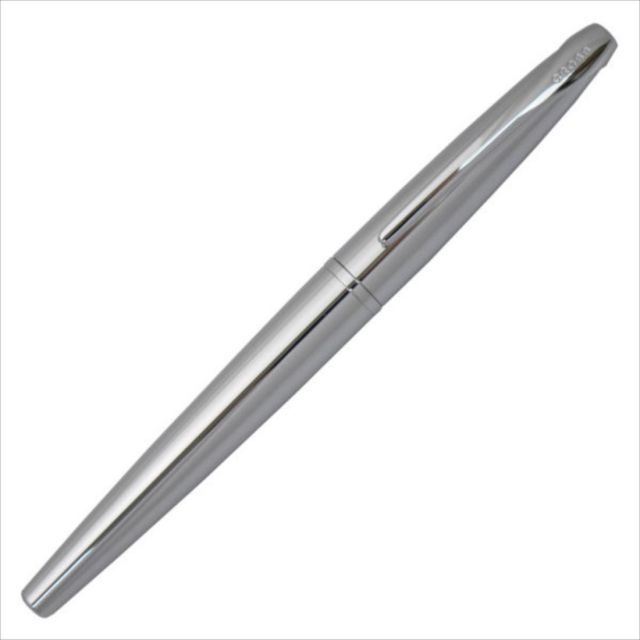 Cross ATX885-2 Pure Chrome Selector Tip Rollerball Pen with gift box and refill set