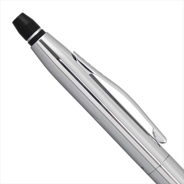 CROSS Chrome Click Ballpoint Pen AT0622-101 with click mechanism and oil-based ink