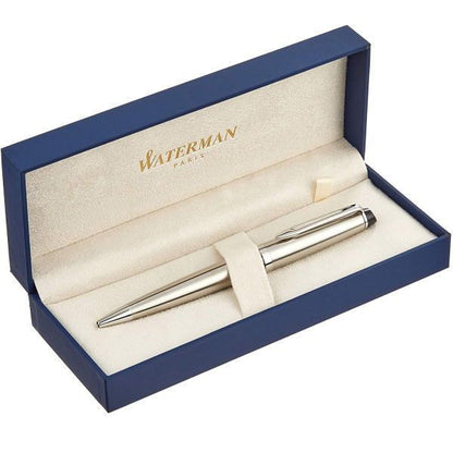 Waterman Expert Essential Metallic CT ballpoint pen with twist mechanism in metallic finish
