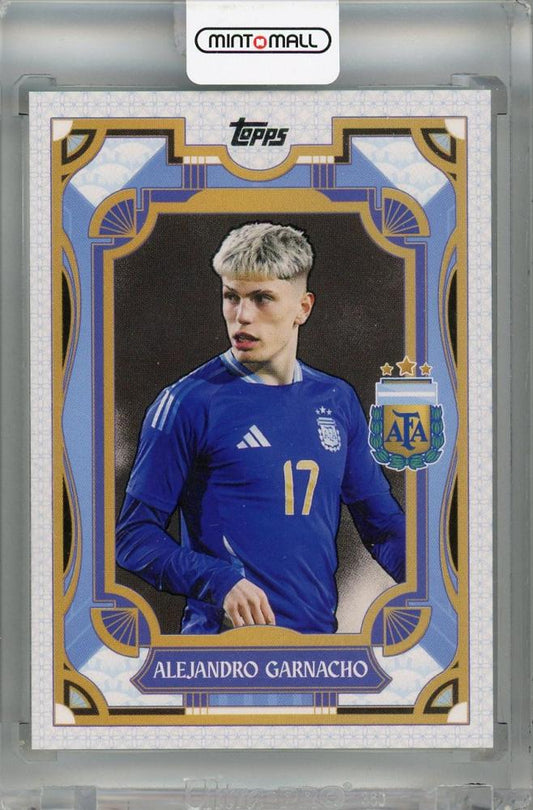 2024-25 Topps Argentina Team Set Alejandro Garnacho Argentine Tango #38 collectible trading card