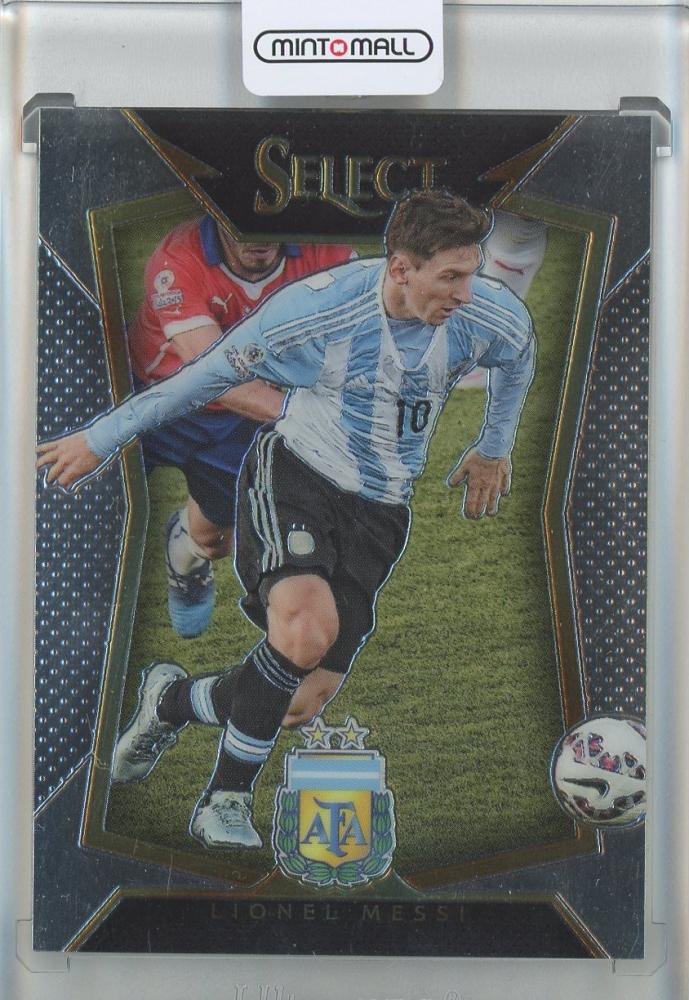 2015-16 Select Lionel Messi #65 collectible soccer card from Argentina in used condition