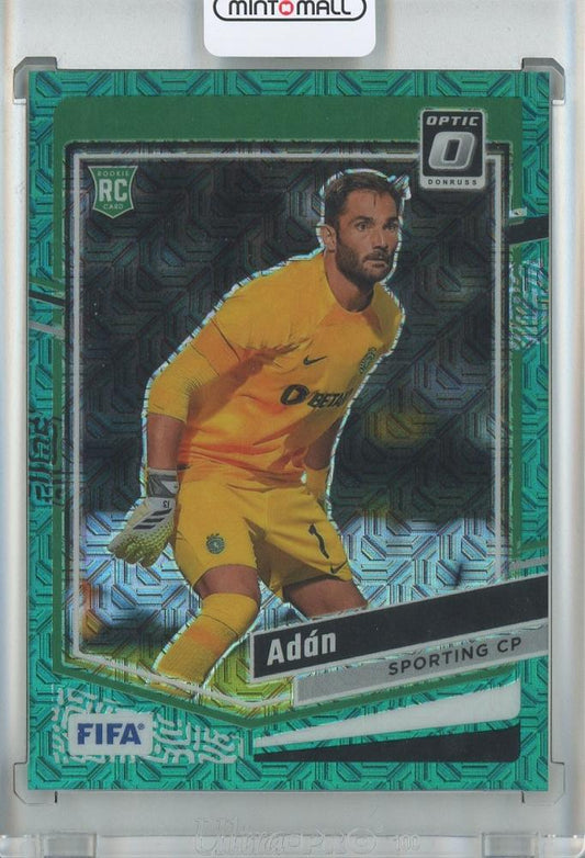 2023-24 DONRUSS SOCCER Antonio Adan Base optic teal mojo trading card Sporting CP model 16012/49
