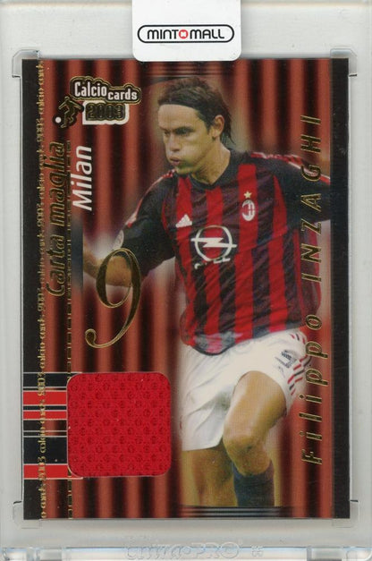 2003 PANINI Calcio Filippo Inzaghi AC Milan Carta Maglia trading card #CM2
