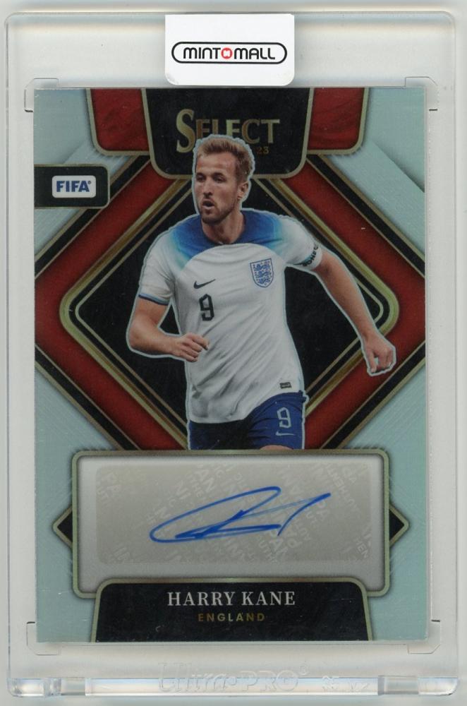 2022-23 Panini Select FIFA Harry Kane Signatures trading card from England football team