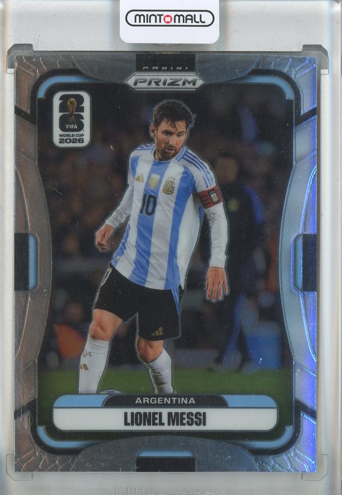 2026 Panini Prizm World Cup Lionel Messi Base card number 10 from Argentina