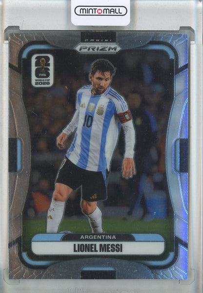 2026 Panini Prizm World Cup Lionel Messi Base card number 10 from Argentina