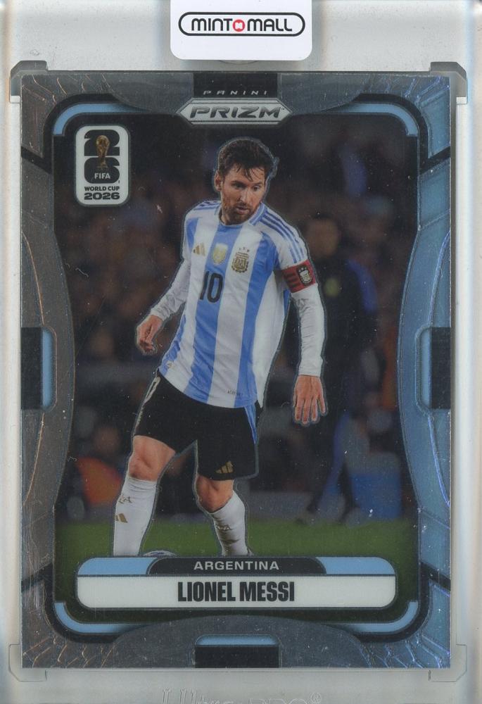 2026 Panini Prizm World Cup Lionel Messi Base Card number 10 featuring Argentina