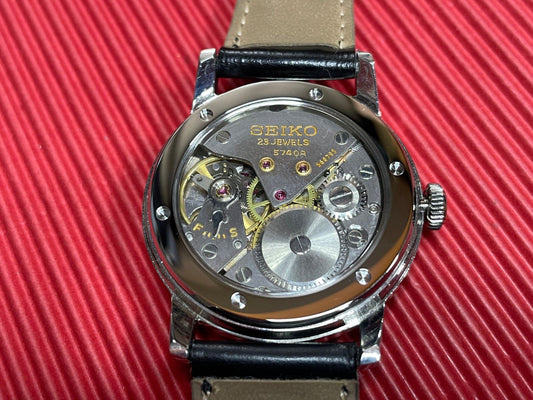 SEIKO 5740-0010 Manual Men's Watch — Japanese