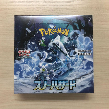 Pokemon Pokémon Card Snow Hazard Box Unopened with Shrink — Japanese
