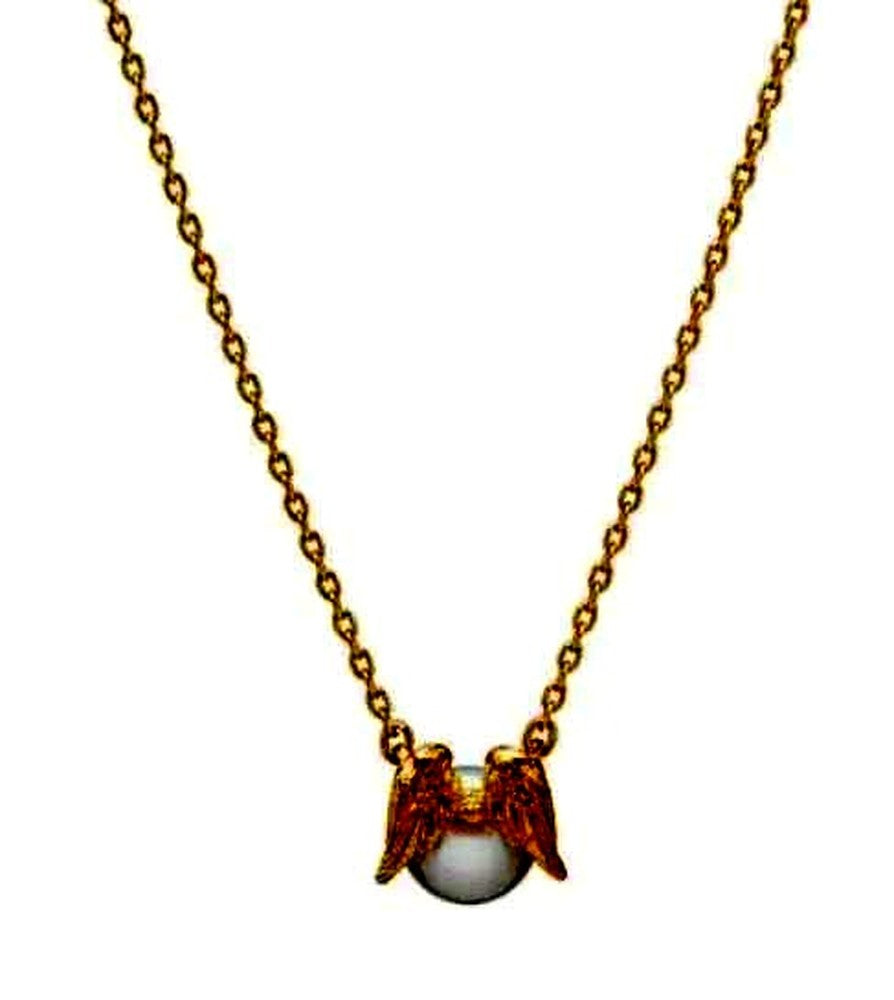 MIKIMOTO Akoya pearl necklace with K18 yellow and white gold chain
