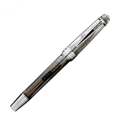 Cross Bailey Light Cream Soda Collection pen model NAT0742-17 with clear resin barrel and chrome details