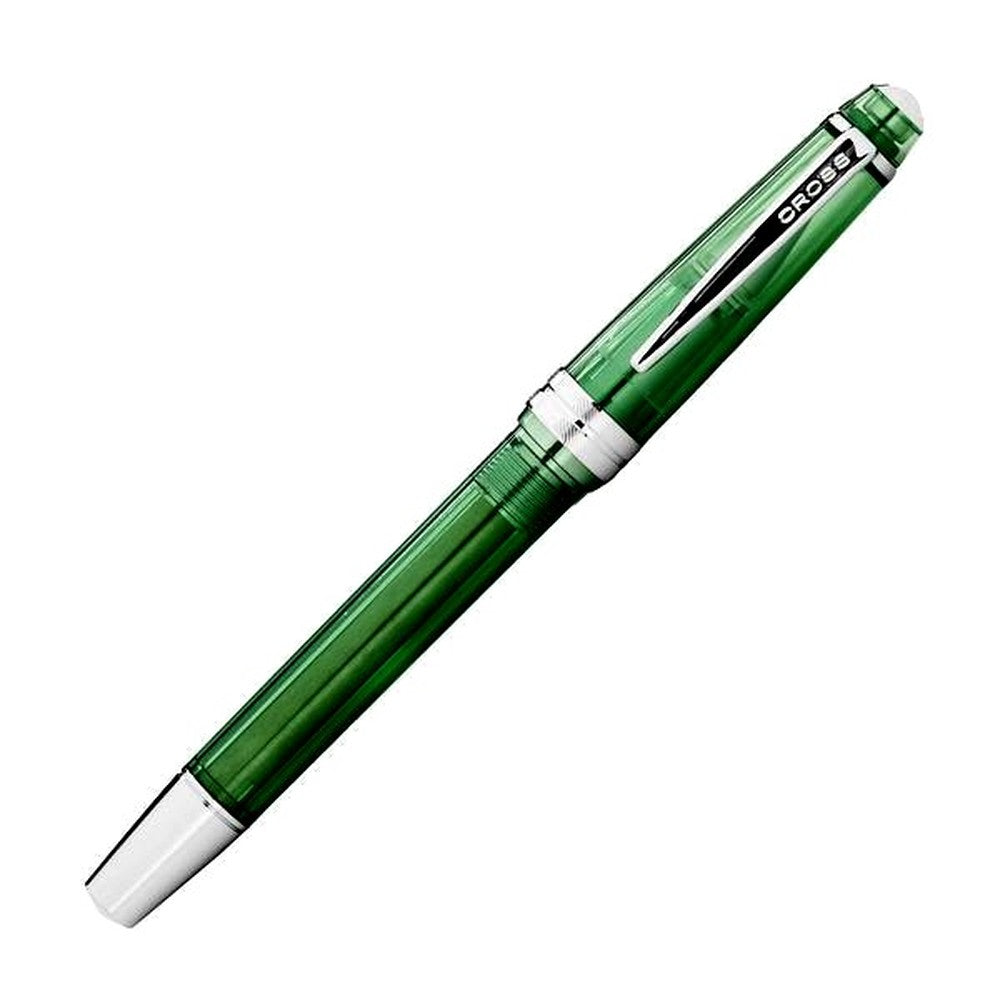 Cross Bailey Light Cream Soda Collection ballpoint pen NAT0742-19 with clear resin body and chrome-plated accents