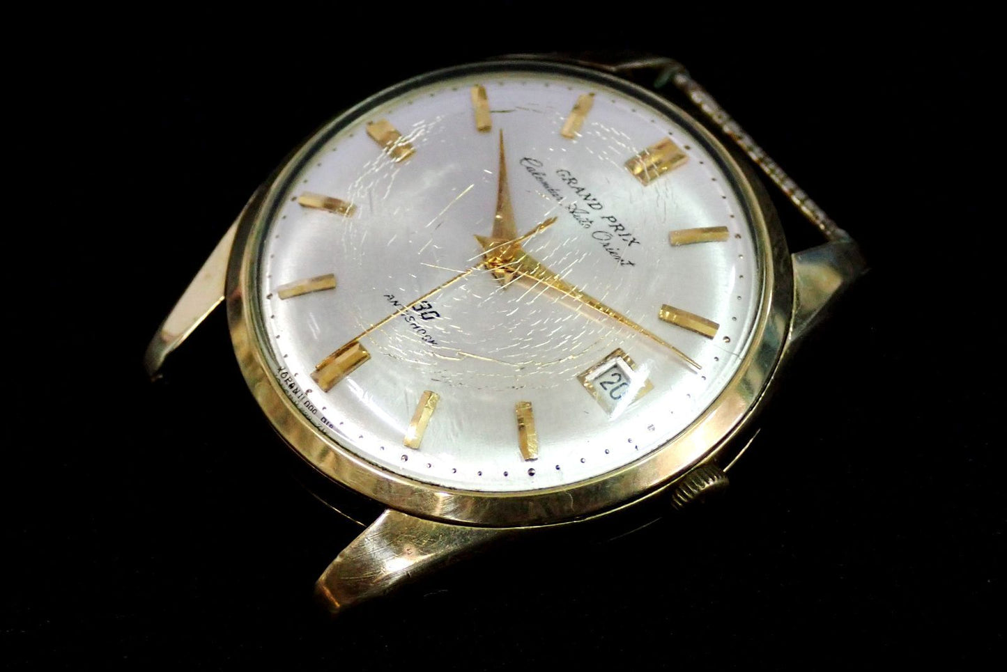 ORIENT GRAND PRIX CALENDAR AUTO Automatic Men's Watch — Japanese