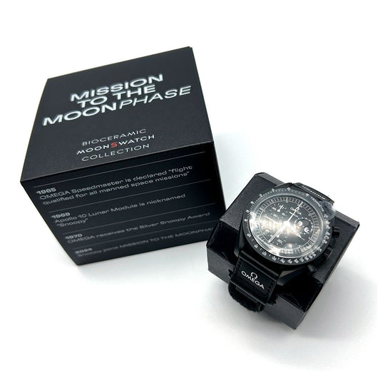 swatch MISSION TO THE MOONPHASE Quartz Men's — Japanese