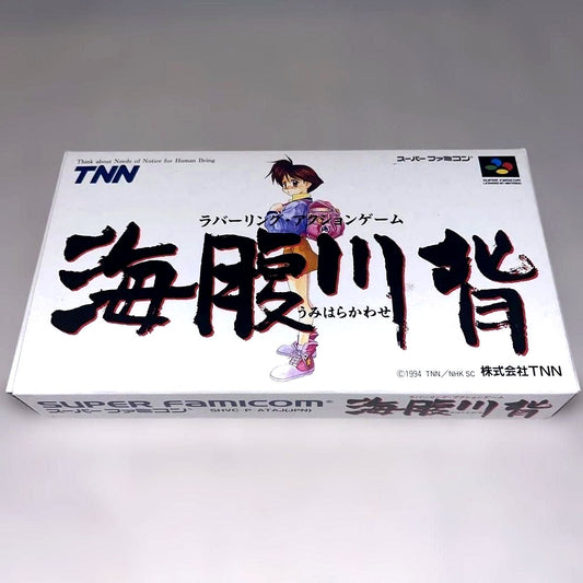 Kaitai Dousei Super Famicom game cartridge by TNN with instruction manual and bubble wrap packaging