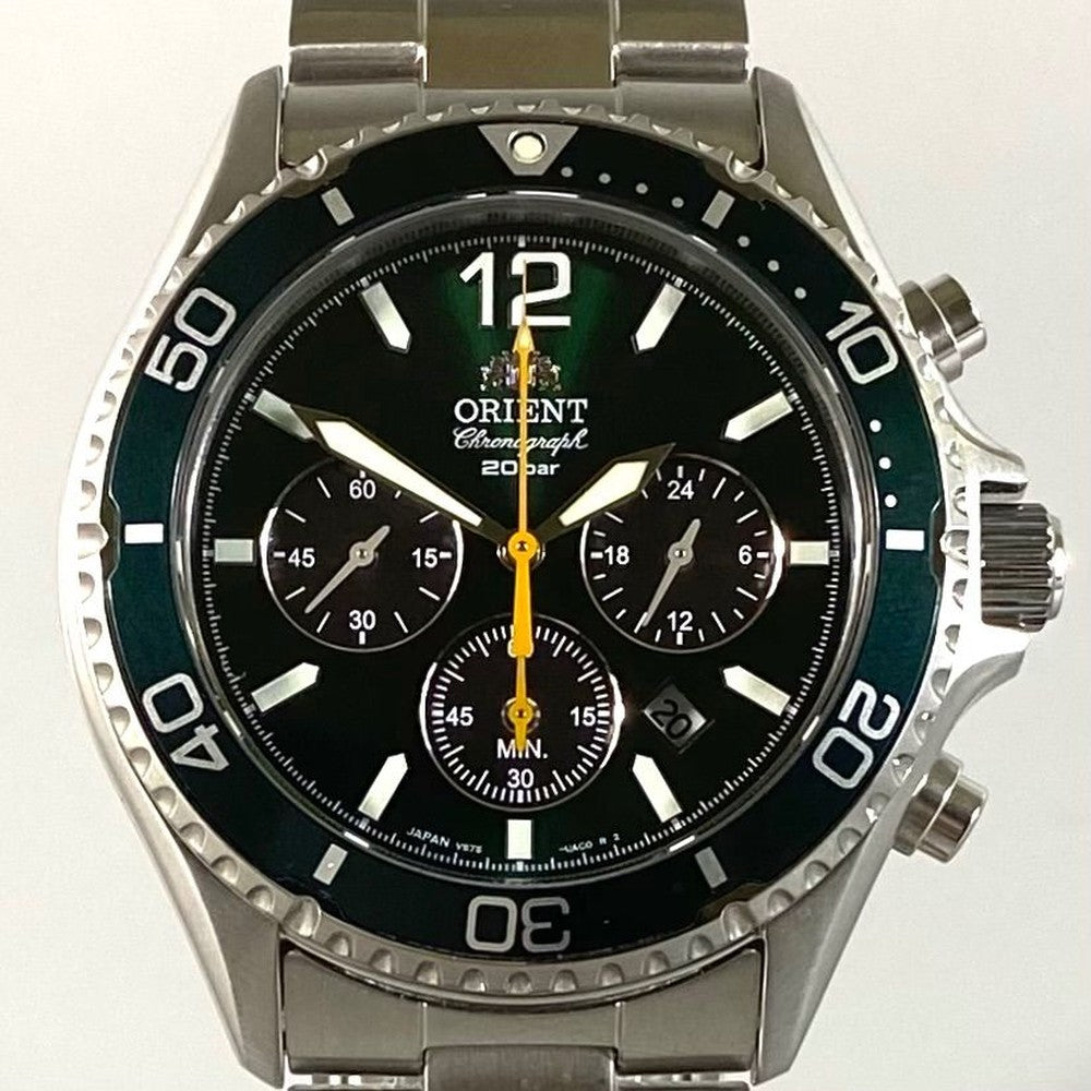ORIENT RN-TX0204E Solar Men's Watch — Japanese