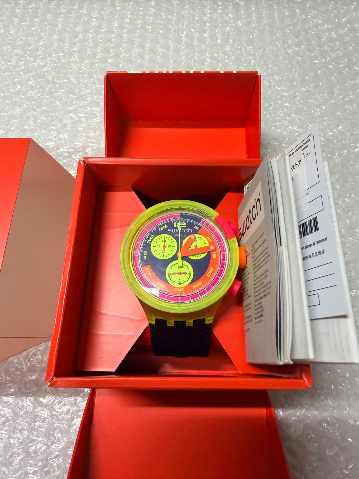 swatch SB06J100 Quartz Men's — Japanese