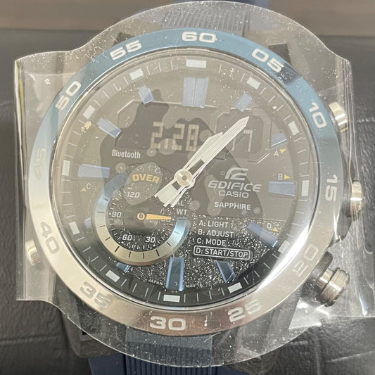 CASIO ECB-40 Solar Men's Watch — Japanese