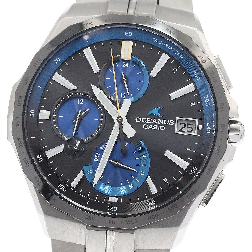 CASIO OCW-S5000E-1AJF Solar Men's Watch — Japanese