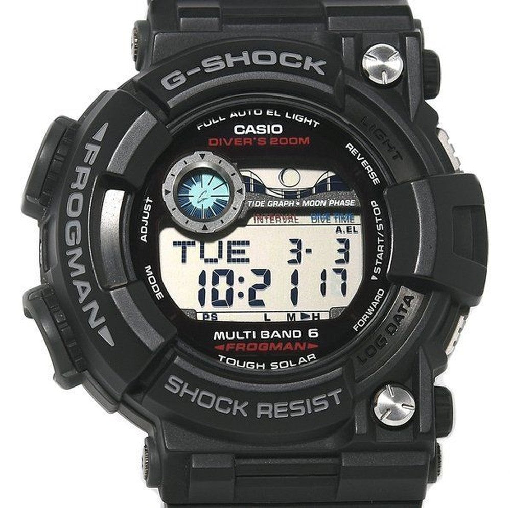 CASIO GWF-1000-1JF Solar Men's Watch — Japanese