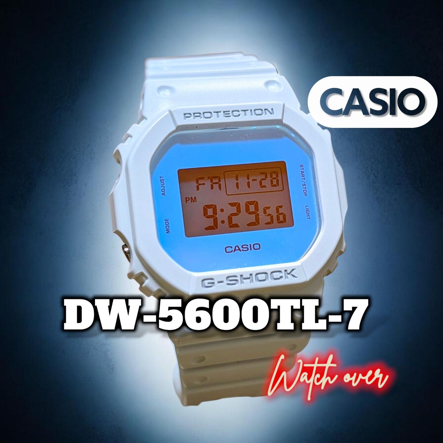 CASIO DW-5600TL-7 Digital Men's Watch — Japanese