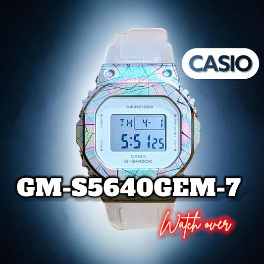 CASIO GM-S5640GEM-7DR Digital Men's Watch — Japanese