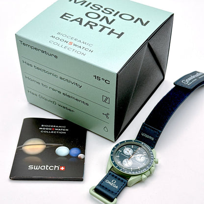 swatch Mission on Earth Quartz Men's — Japanese