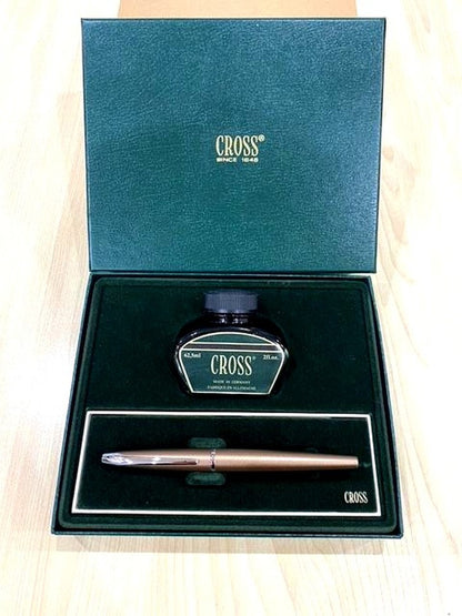 Cross Fountain Pen Model F8-3-15 with black ink included and F nib size
