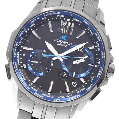 CASIO OCW-S3400B-1AJF Solar Men's Watch — Japanese